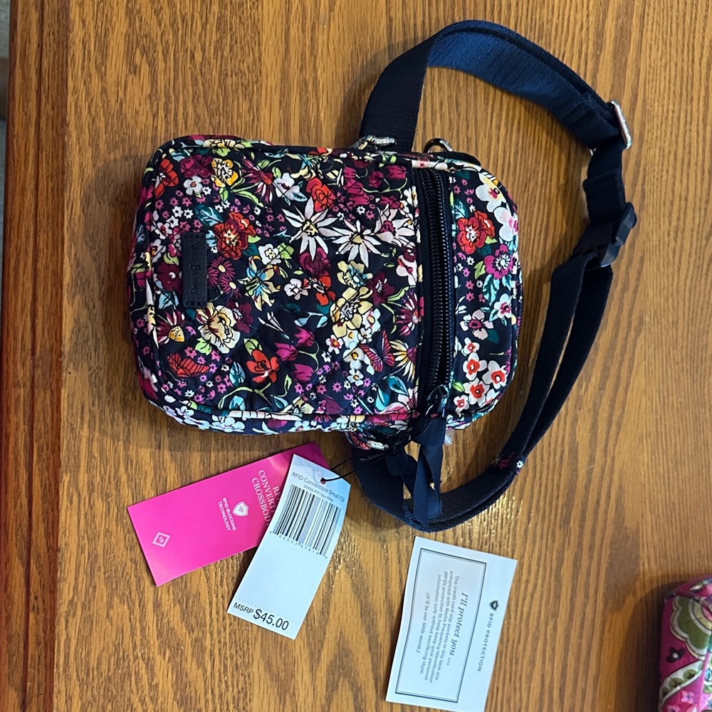 Vera Bradley Multicolor Floral Crossbody Bag